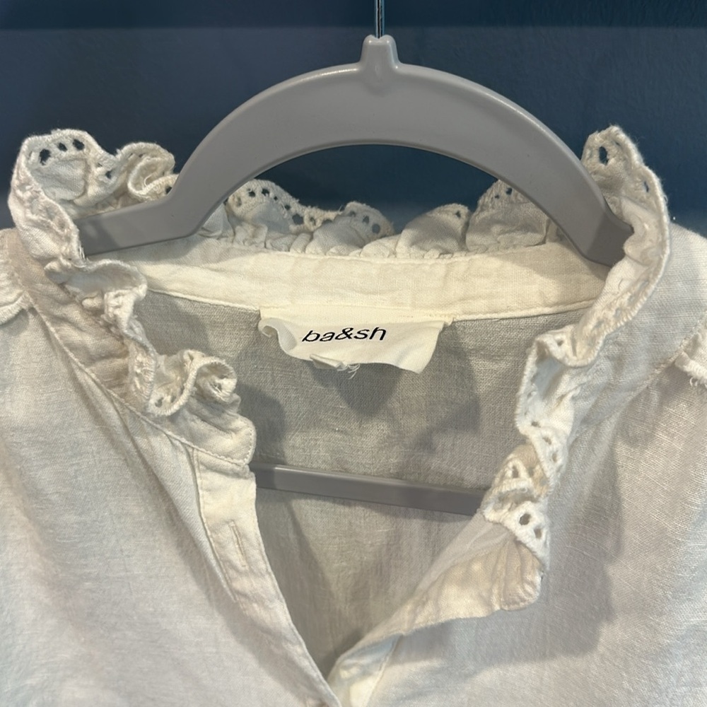Ba&sh Feely Ruffle Blouse - Picture 7 of 9